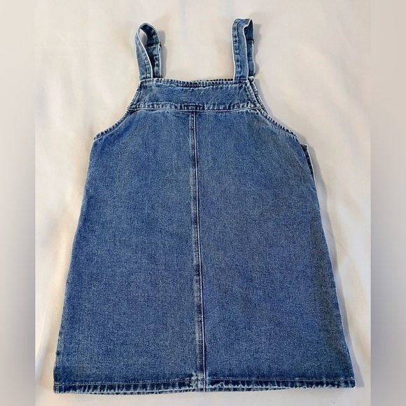 Disney Forever 21‎ Blue  Denim Overall Dress Sz Medium - Picture 5 of 10